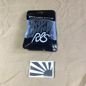 Rope Lace Supply Round 3M Black 36 inch